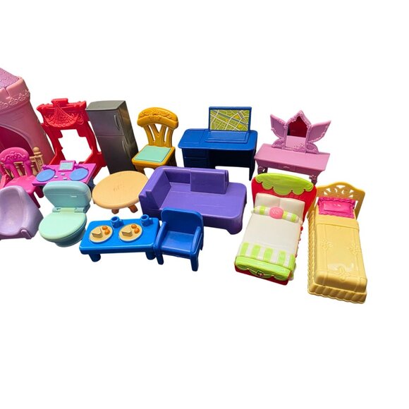 Large Lot Doll House Furniture Bundle - Picture 7 of 9